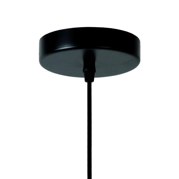 Lucide MESH - Lámpara colgante - Ø 28 cm - 1xE27 - Negro - detalle 1